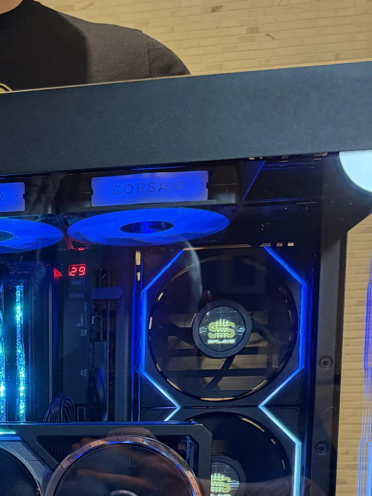 Hand-tuned overclock signature — 99.1% build purity close-up