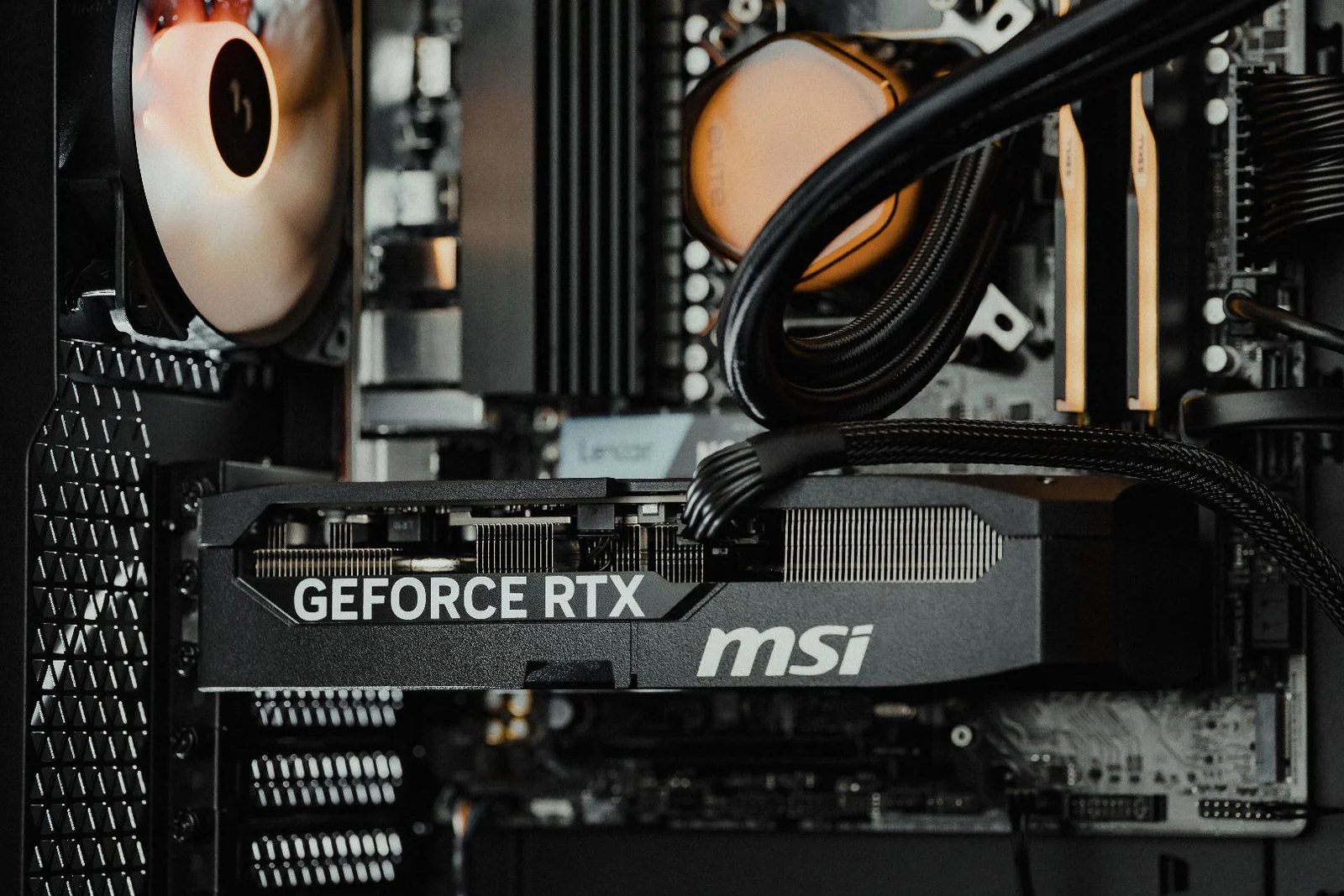 MSI GeForce RTX graphics card